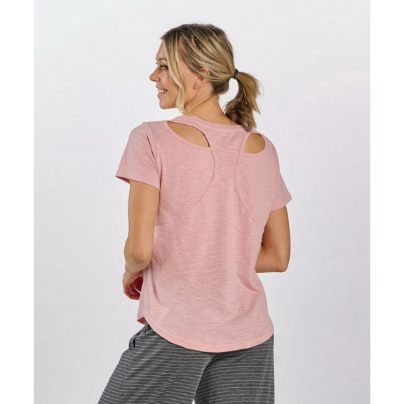 Boxercraft T67 Women's Cut It Out Tee-Blush-XL