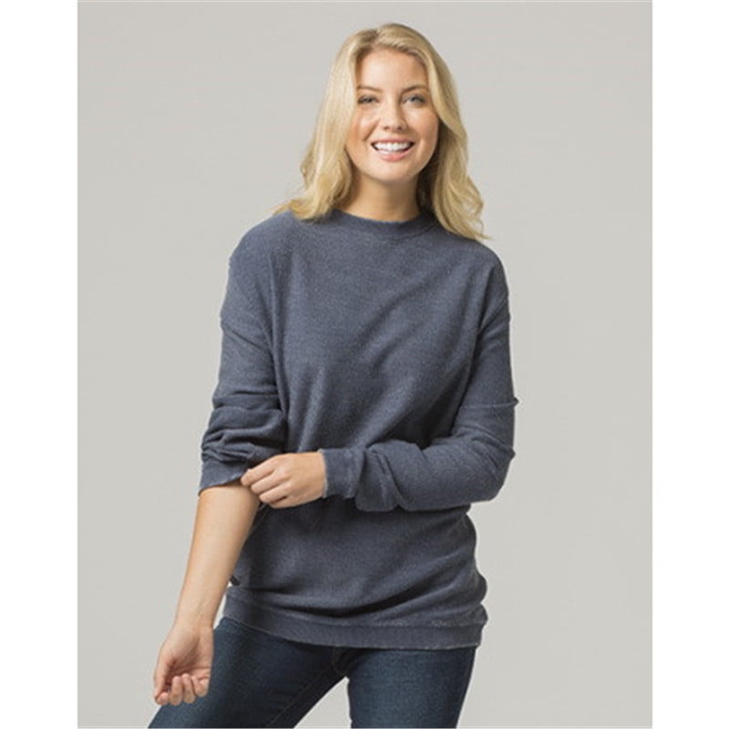 Boxercraft D02BLK Adult Rally Corduroy Crew Pullover Black L