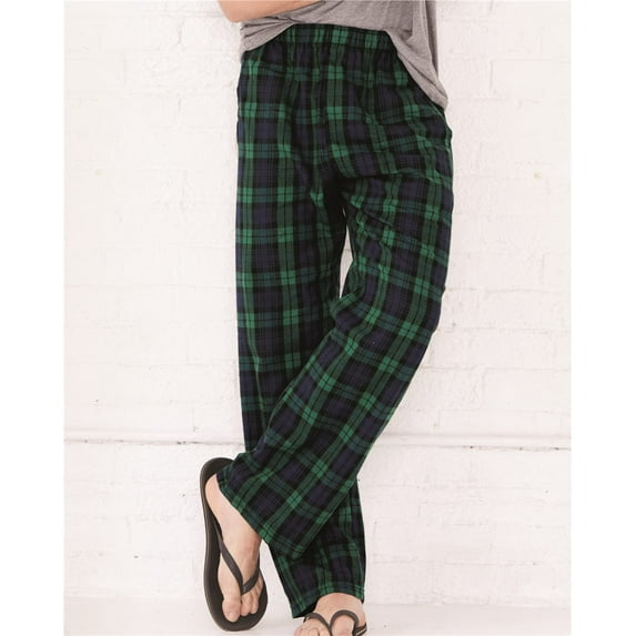 Boxercraft F24GBP Garnet And Black Flannel Pant,Garnet/Black,2X