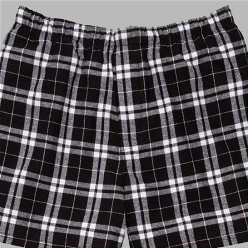 Boxercraft Cotton Flannel Plaid Boxer Sleep Shorts (Men's) 