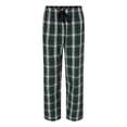 thumbnail image 1 of Boxercraft Flannel Pants With Pockets XL Green/ White, 1 of 5