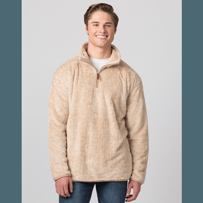 Boxercraft Fuzzy Fleece Quarter Zip Pullover (Men's) - Walmart.com
