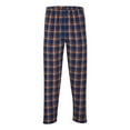 thumbnail image 1 of Boxercraft BM6624 Men's Harley Flannel Pant-Her Navy Orange-XXS, 1 of 2