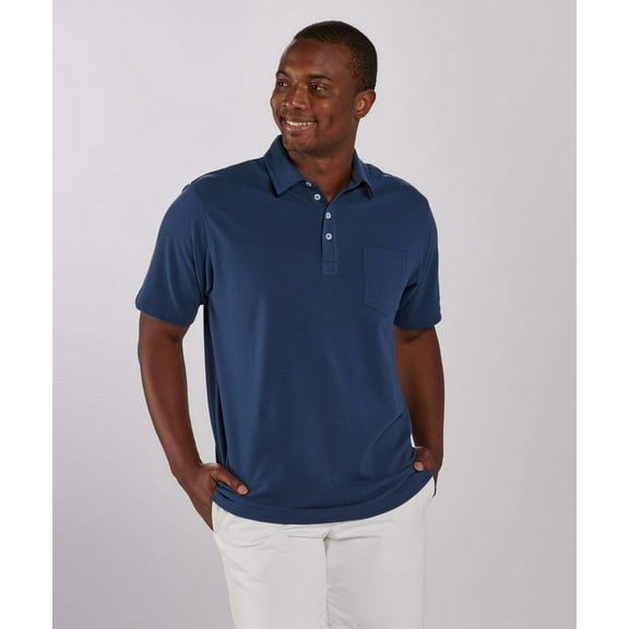 Boxercraft BM2301 Men's Pique Polo-Indigo-XL