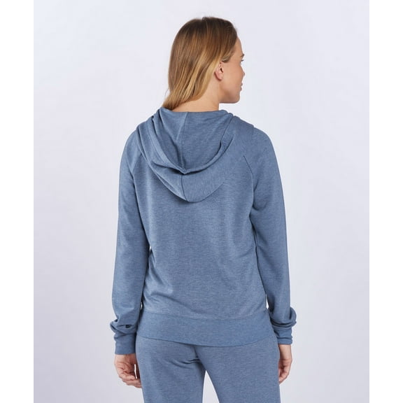 Boxercraft BW5201 Women's Dream Fleece Full-Zip Hoodie-Indigo Heather-XL
