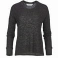 thumbnail image 1 of Boxercraft L06 Women's Cuddle Boxy Crew-Black Heather-M, 1 of 7