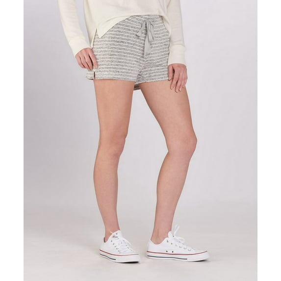 Boxercraft L11 Women's Cuddle Short-Oxf Htr/Nt Strp-L