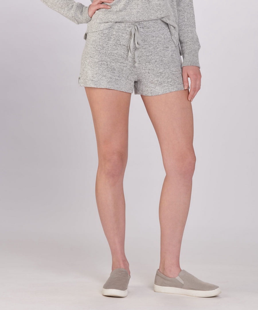 Boxercraft L11 Women's Cuddle Short-Oxford Heather-L Boxercraft L11 Women's Cuddle Short-Oxford Heather-L