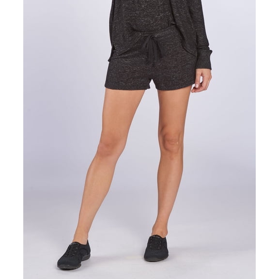 Boxercraft L11 Women's Cuddle Short-Black Heather-XS