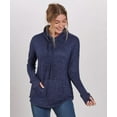 thumbnail image 1 of Boxercraft L12 Women's Cuddle Cowl Pullover-Navy Heather-XL, 1 of 2