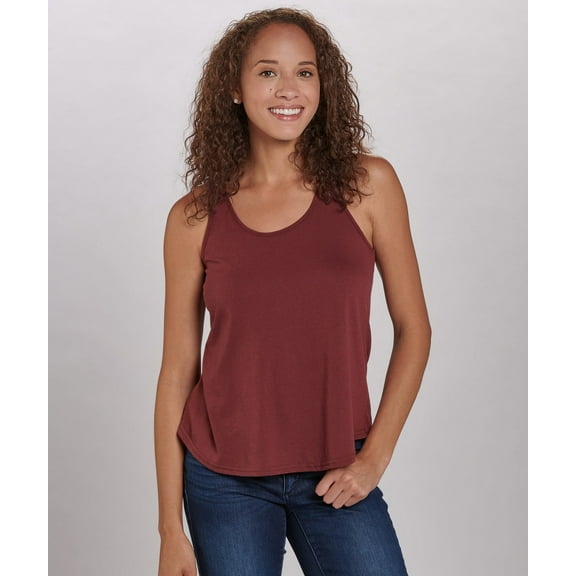 Boxercraft BW2502 Women's Essential Racerback Tank-Maroon-M