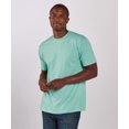 thumbnail image 1 of Boxercraft BM2102 Men's Tri-Blend Tee-Mint Heather-3XL, 1 of 3
