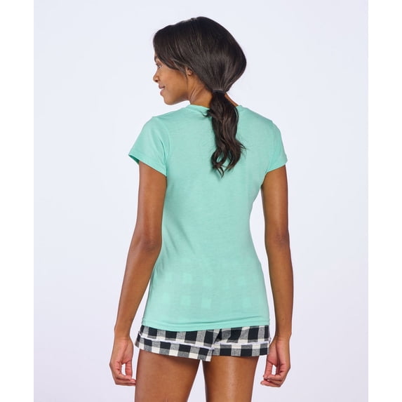 Boxercraft BW2101 Women's Tri-Blend Tee-Mint Heather-XXS