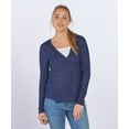 thumbnail image 1 of Boxercraft BW1301 Women's Cuddle Soft Wrap Top-Navy Heather-XXS, 1 of 4