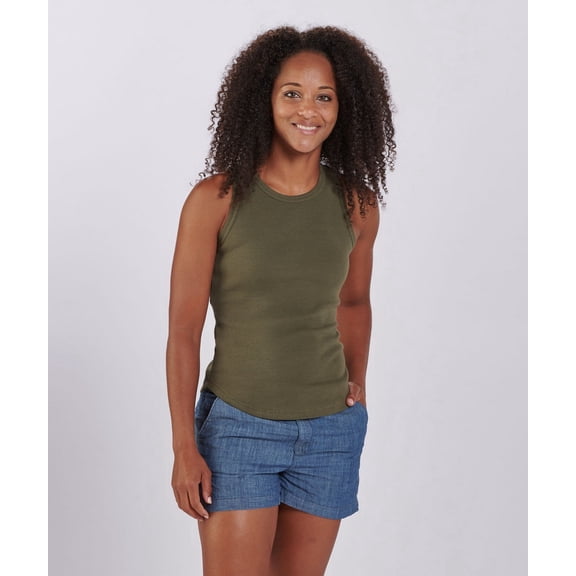 Boxercraft BW2501 Women's Adrienne Tank-Olive-XL