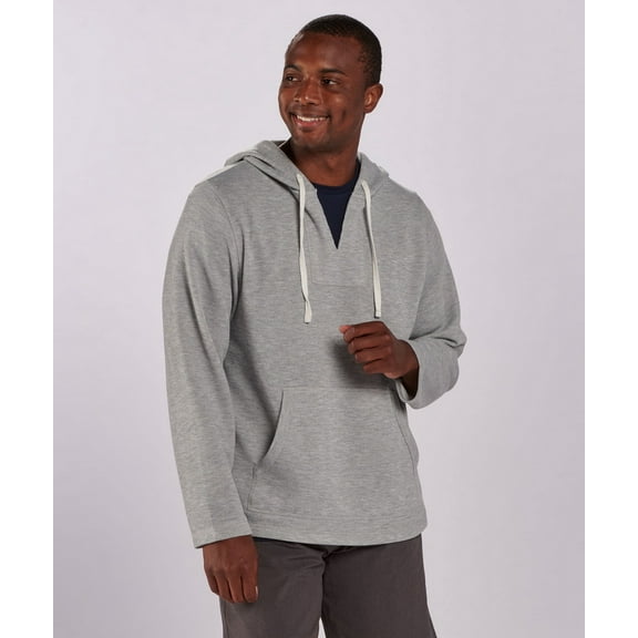 Boxercraft BM5301 Men's Fleece Baja Pullover-Oxford Heather-XL