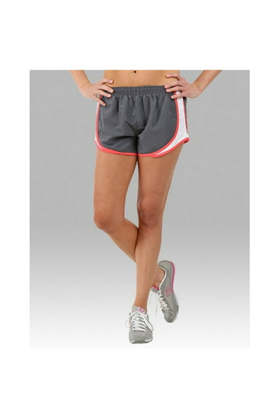 P62 Ladies Velocity Short-Gray/White-2XL