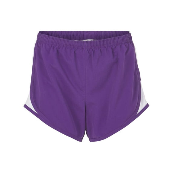 Boxercraft BW6102 Women's Basic Sport Short-Purple/White-XXS