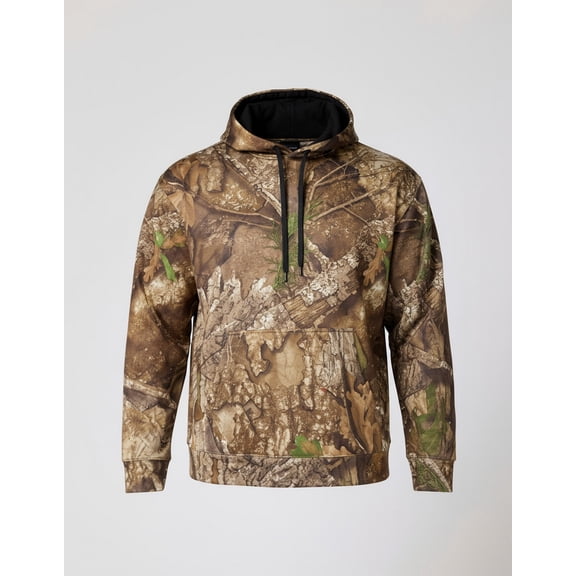 RealTree RT5302 Unisex Realtree Performance Hooded Sweatshirt-Camo-L