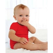 Boxercraft BK01 Bkids Baby Bodysuit-Red-6-9 months