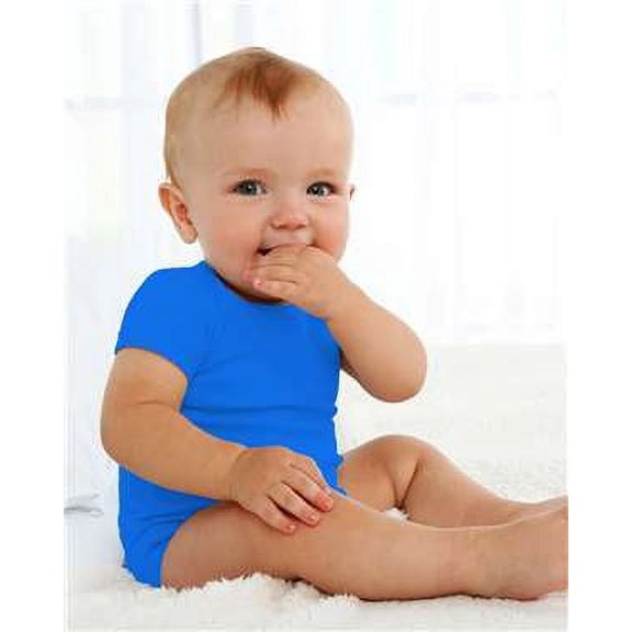 Boxercraft BK01 Bkids Baby Bodysuit-Royal-3-6 months