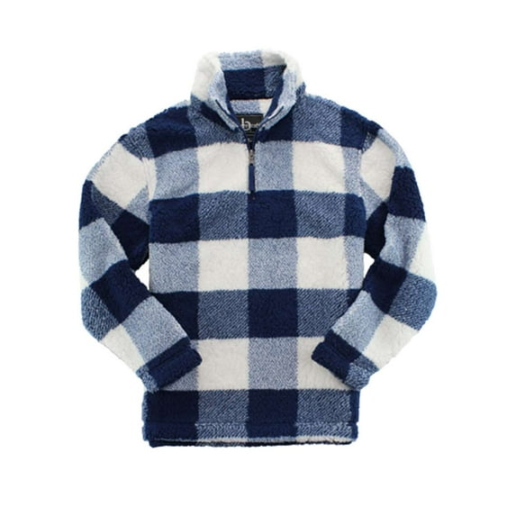 Boxercraft Unisex Sherpa Fleece Quarter-Zip Pullover