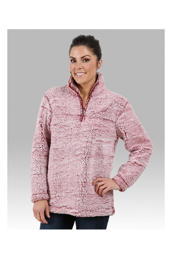 Unisex Sherpa Quarter-Zip Pullover