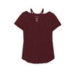 thumbnail image 1 of Boxercraft Women's Moxie Tee 3XL Maroon, 1 of 7
