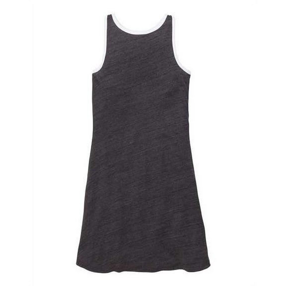 Boxercraft Women's Ringer Dress in Charcoal Heather XS | T51