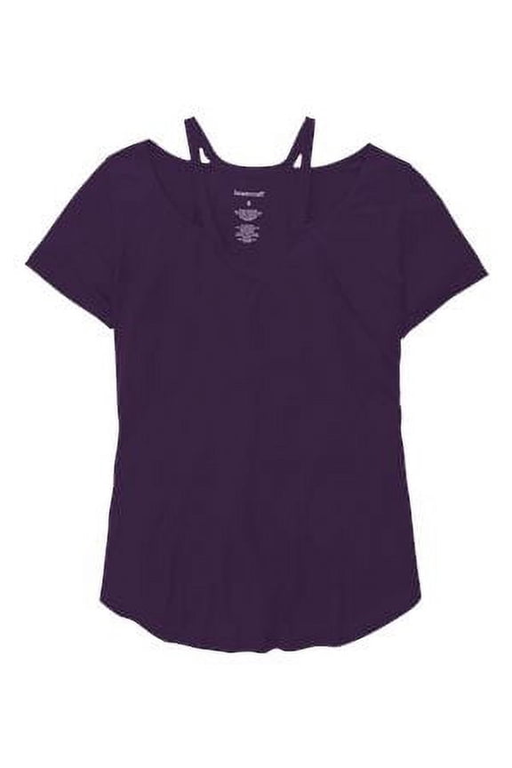T53 Ladies Moxie Tee-Purple-S