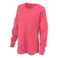 thumbnail image 1 of Boxercraft Womens Pom Pom Long Sleeve Jersey T-Shirt, XS, Paradise, 1 of 4