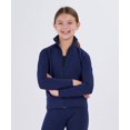 thumbnail image 1 of Boxercraft YS89 Girls Practice Jacket-Navy-M, 1 of 6