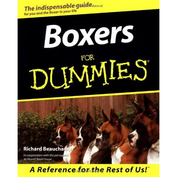 Pre-Owned Boxers for Dummies (Paperback) by Richard Beaucamp