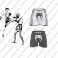 thumbnail image 1 of Boxers of Thailand Muay Shorts Thai Mixed Martial Arts Boxing Combat Competition Sports Fighting Short Pants Trainning Exercise, 1 of 6