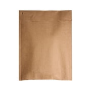 The Boxery Eco-Friendly Kraft Cardboard Padded Envelopes, 10.5 x 15.25 100 Pack Self Seal with Tear Strip, Curbside Recyclable, 3/32  Flute Paper Padding