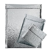 The Boxery Thermal Bubble Mailer 8  x 11 |Pack of 10 Insulated Metallic Bubble Mailers, Self-Seal Metallic Bubble Envelope, Waterproof Insulated Shipping Envelopes for Food, Cosmetics