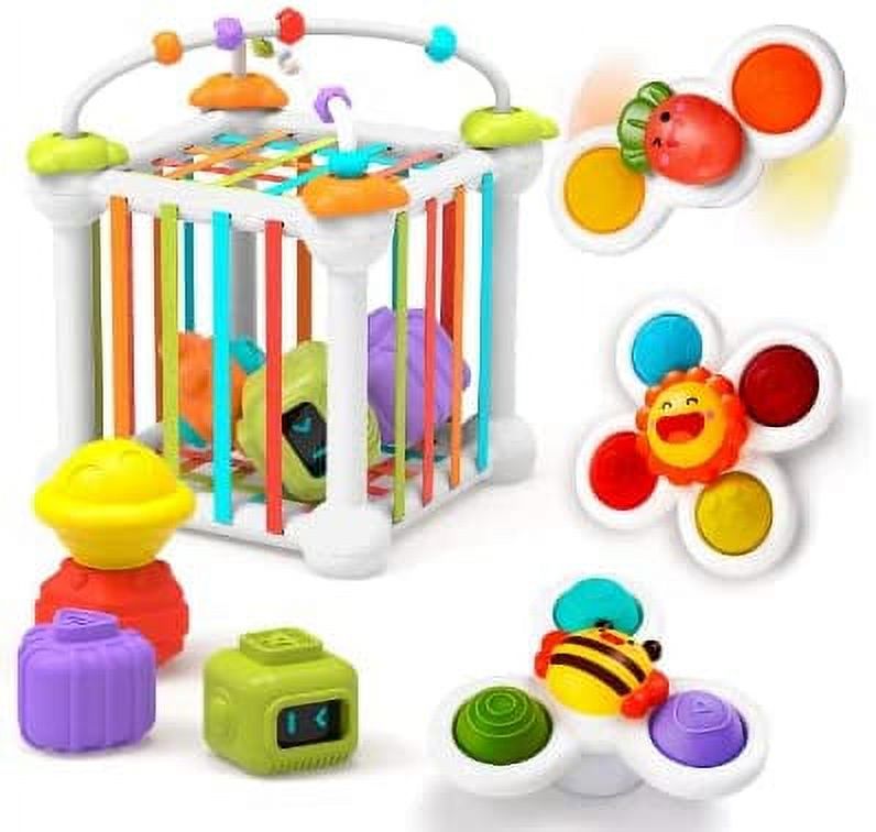 Boxgear BPA Free & Silicone Made Baby Shape Sorter Travel Toys for Boys and  Girls – Sensory Toys for Toddlers 1-3 Age – Kids Motor Skills Hand-Eye  Coordination 