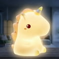 thumbnail image 1 of Boxgear Durable Cute White Unicorn Lamp Night Light, Warm, 1 of 6