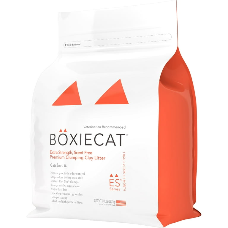 Boxiecat Extra Strength Scentfree Premium Clumping Clay Litter Boxiecat Extra Strength Scentfree Premium Clumping Clay Litter