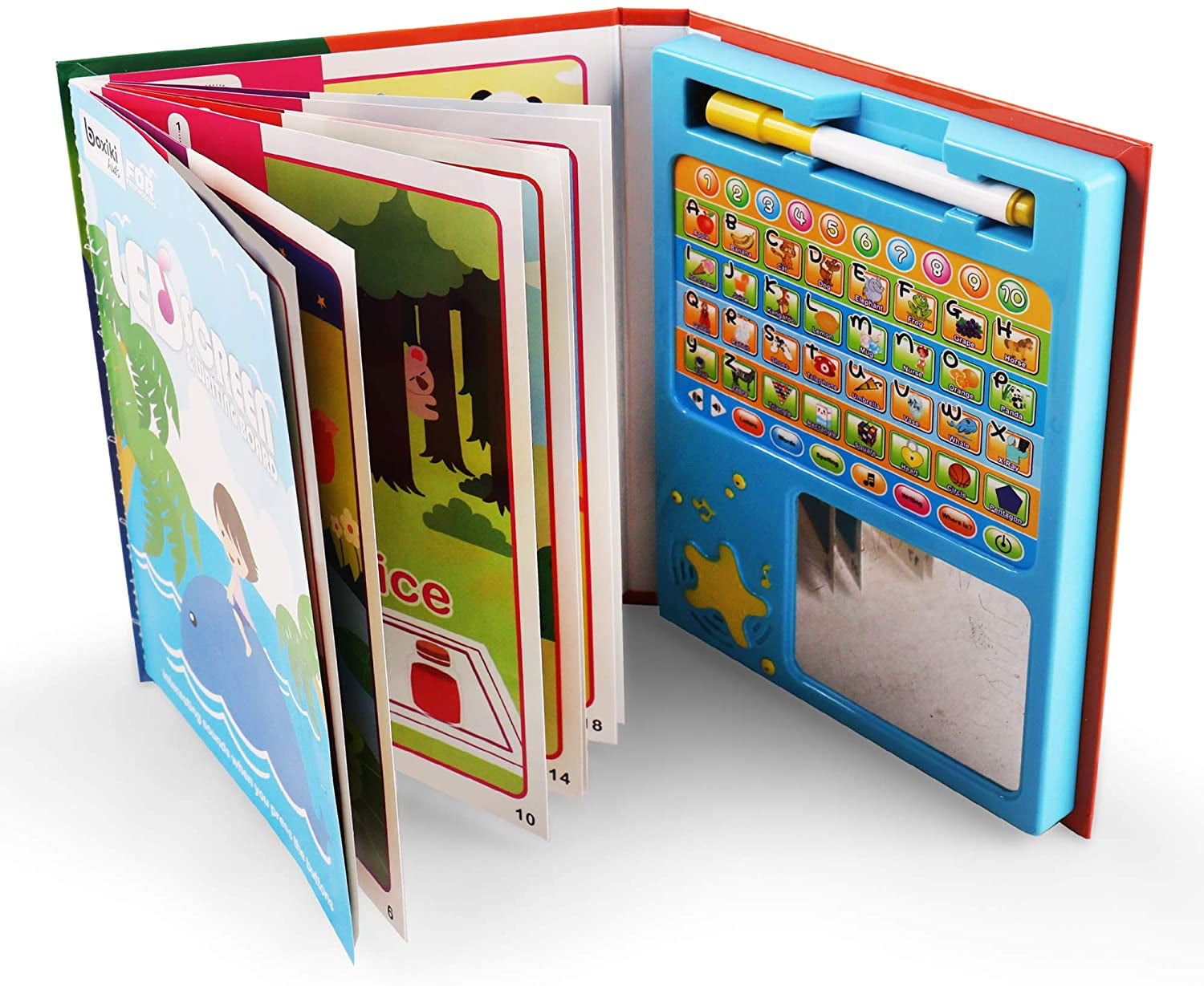 Boxiki Kids Preschool Learning Toys | Kids Tablet | Toddler Books 