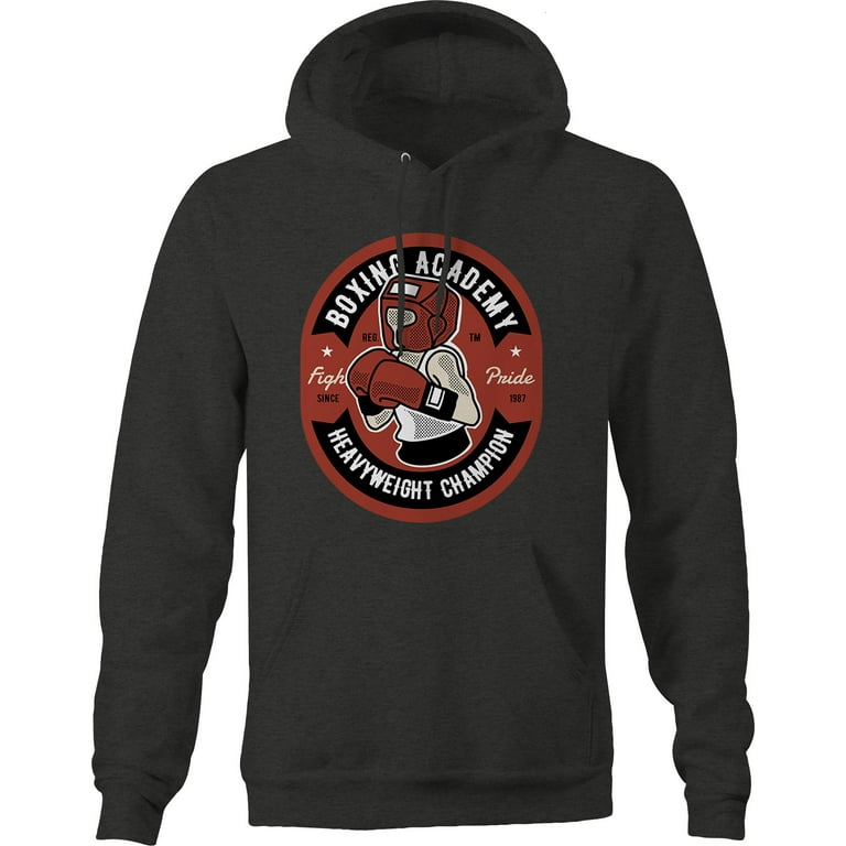 Boxing Academy Heavyweight Champion Vintage Sweatshirt for Men