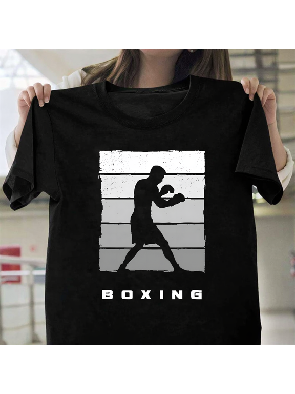 Boxing Apparel Boxer Boxing Fighter Sport Athlete Combat Art Unisex T-Shirt, up to size 3XL.