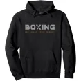 thumbnail image 1 of Boxing Apparel - Boxing Pullover Hoodie Print Original Design, 1 of 4