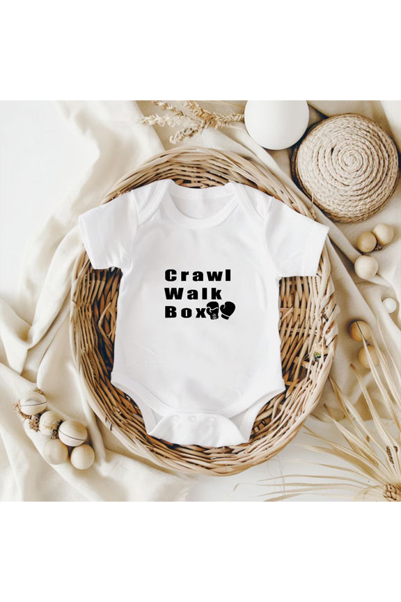 Boxing Baby Bodysuit, Future Boxer Infant Outfit, Newborn Gift