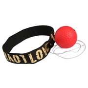 Boxing Ball Headband Mma Boxing Equipment Improve Reaction Speed Exercise Boxing Ball on strings for Punch Practice Fitness Workout Red Ball
