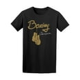 thumbnail image 1 of Boxing Champion Vintage Graphic T-Shirt Men -Image by Shutterstock, Male Large, 1 of 2