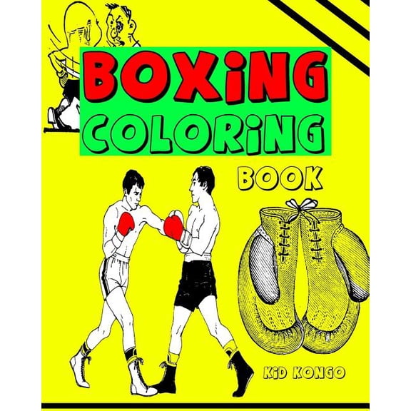 Boxing Coloring Book (Paperback)