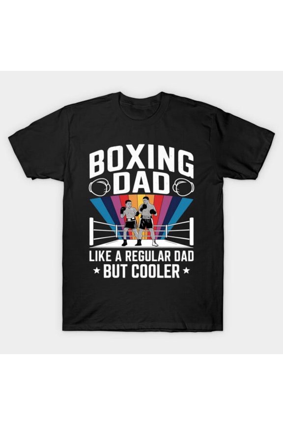 Boxing Dad Definition Cooler Father's Day Player Funny Artwork Print, H10877 Unisex T-Shirt, Up to 5XL Available