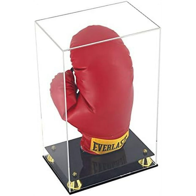 Boxing Glove Display Case Holder Showcase For Boxing Gloves UV Pro