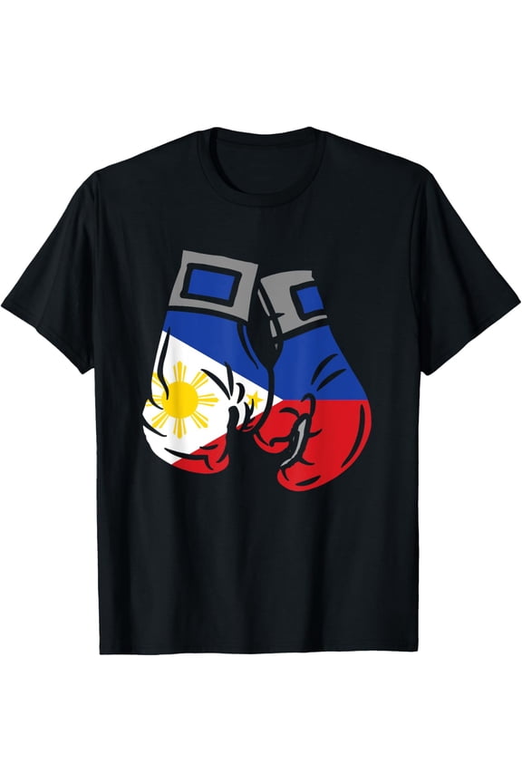 Boxing Glove With The Flag Of Philippines T-Shirt